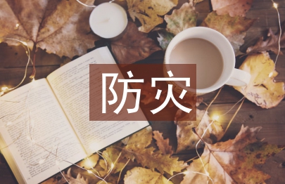 防災(zāi)減災(zāi)工作總結(jié)